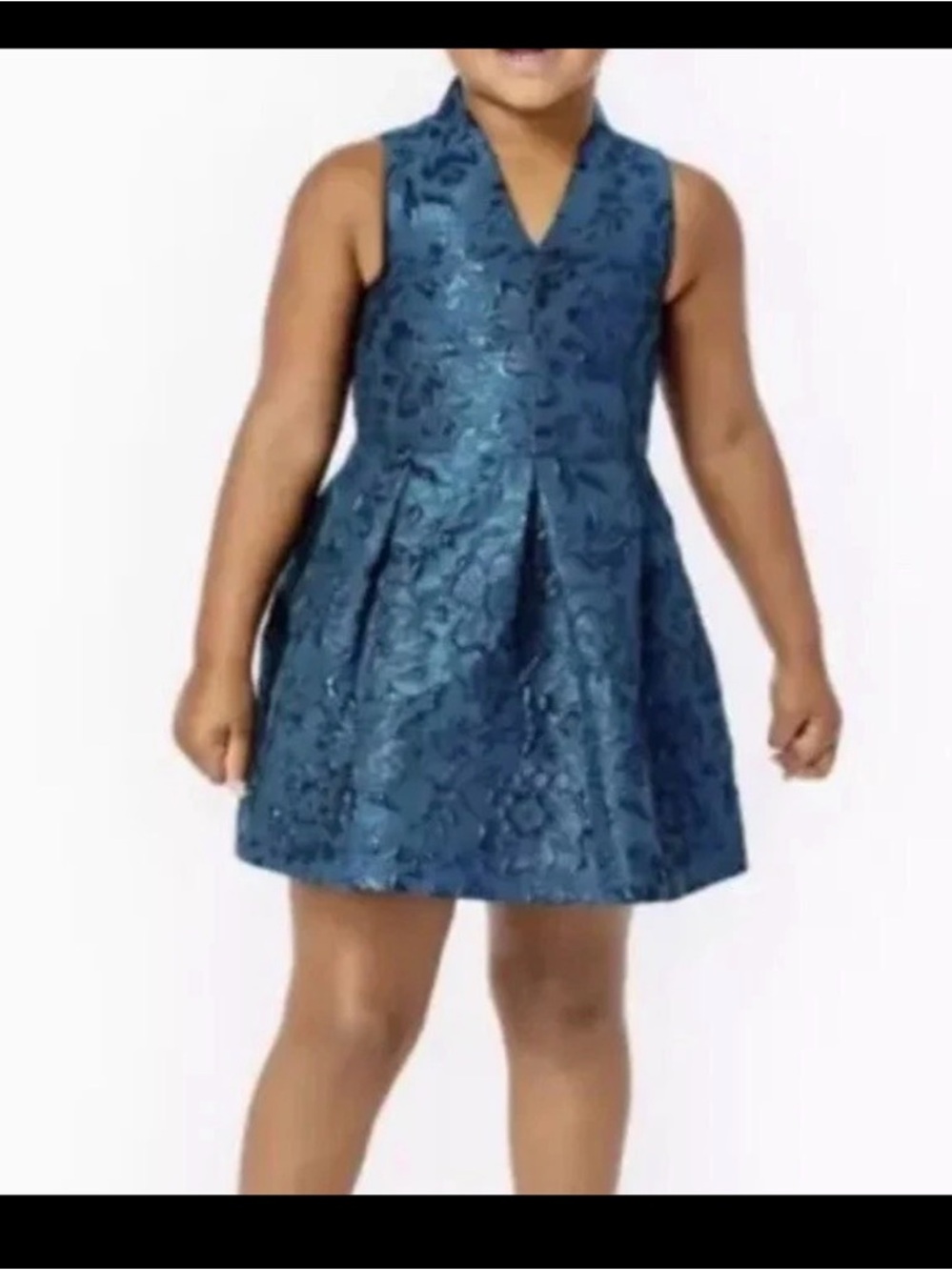 Lilly Pulitzer NWT Girls 2 Mini Tanlee Dress Teal Bay Blooming Brocade $118